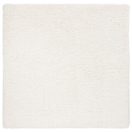 Safavieh 6 ft. 7 in. x 6 ft. 7 in. Madrid Shag Contemporary Style Square Rug - Ivory MDG256A-7SQ
